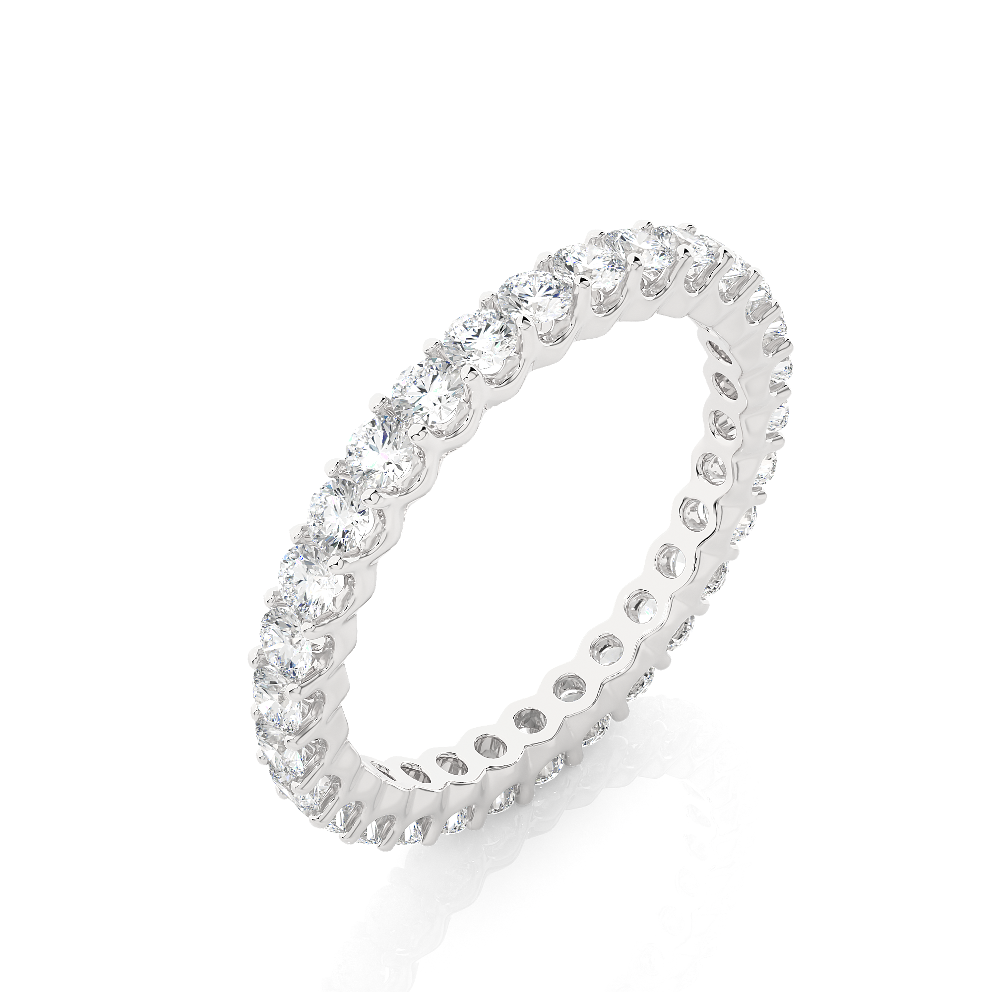 1.20 Carat H Color VS1 Clarity Diamond Studded Natural Diamond Ring.